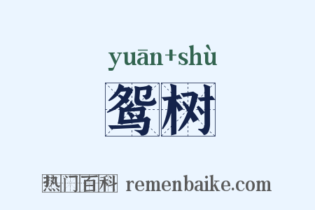 鸳树是什么意思的图片